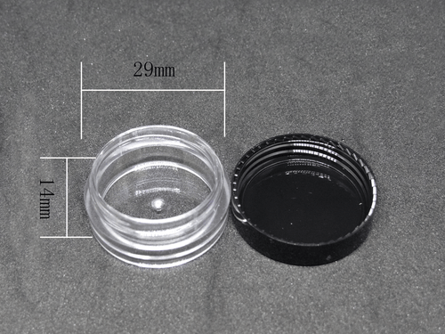 Wholesale 5ml Round Cosmetic Sample Jars BPA Free Travel Makeup Container Box 5g - Picture 3 of 4