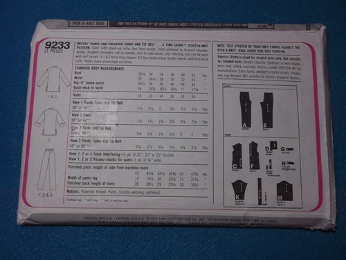 Simplicity Patterns (W) ~ All Patterns are Size 16-20 * ~ * ~ * ~ * ~ * ~ * 9814 - Picture 37 of 59