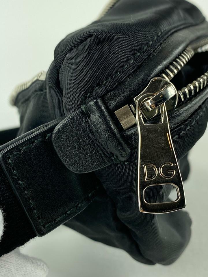 【関税&送料込み】Dolce & Gabbana Bum Bags Dolce&Gabbana Black Fanny Pack Waist Pouch Belt Bag 861929
