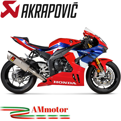 HONDA CBR1000RR-R AKRAPOVIC チタンマフラー Complete Exhaust Akrapovic Honda Cbr 1000 RR-R 2022 Motorcycle