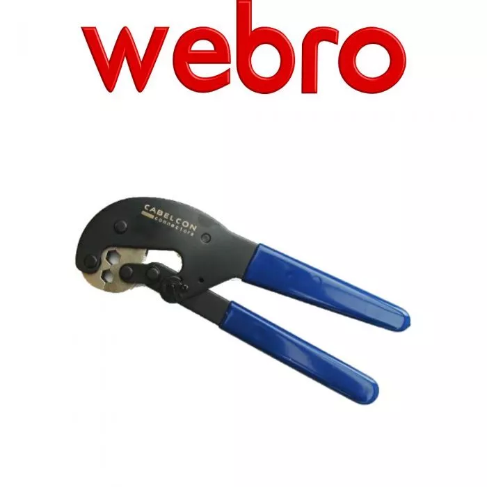 F outlet crimp tool