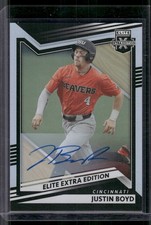 2022 Elite Extra #73 Justin Boyd Auto