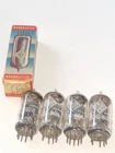 4 x tube tube Telefunken ECC808 diamond new values tested.