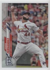 2020 Topps Chrome Refractor Junior Fernandez #162 02lv