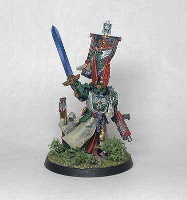 Warhammer 40k Supreme Grandmaster Azrael Dark Angels Paint Commission