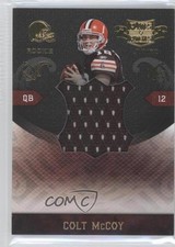 2010 Panini Plates & Patches RPS Rookie Jumbo 45/50 Colt McCoy #11 3k8