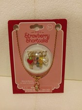 Strawberry Shortcake Necklace with Charms