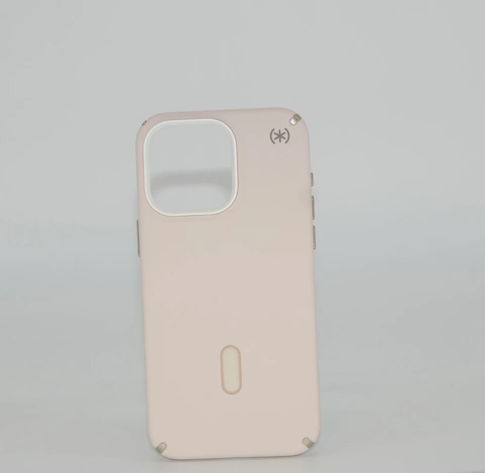 Funda Speck Presidio2 Pro MagSafe ClickLock iPhone 15 Pro Max - Hueso blanqueado Foto 2 de 2