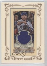 2014 Topps Gypsy Queen Framed Mini Relics Brett Lawrie #GMR-BL 0v1