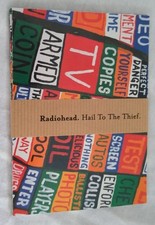 RADIOHEAD - ORIGINAL HAIL TO THE THIEF POSTCARDS 2003 (8 postcards in set) Yorke