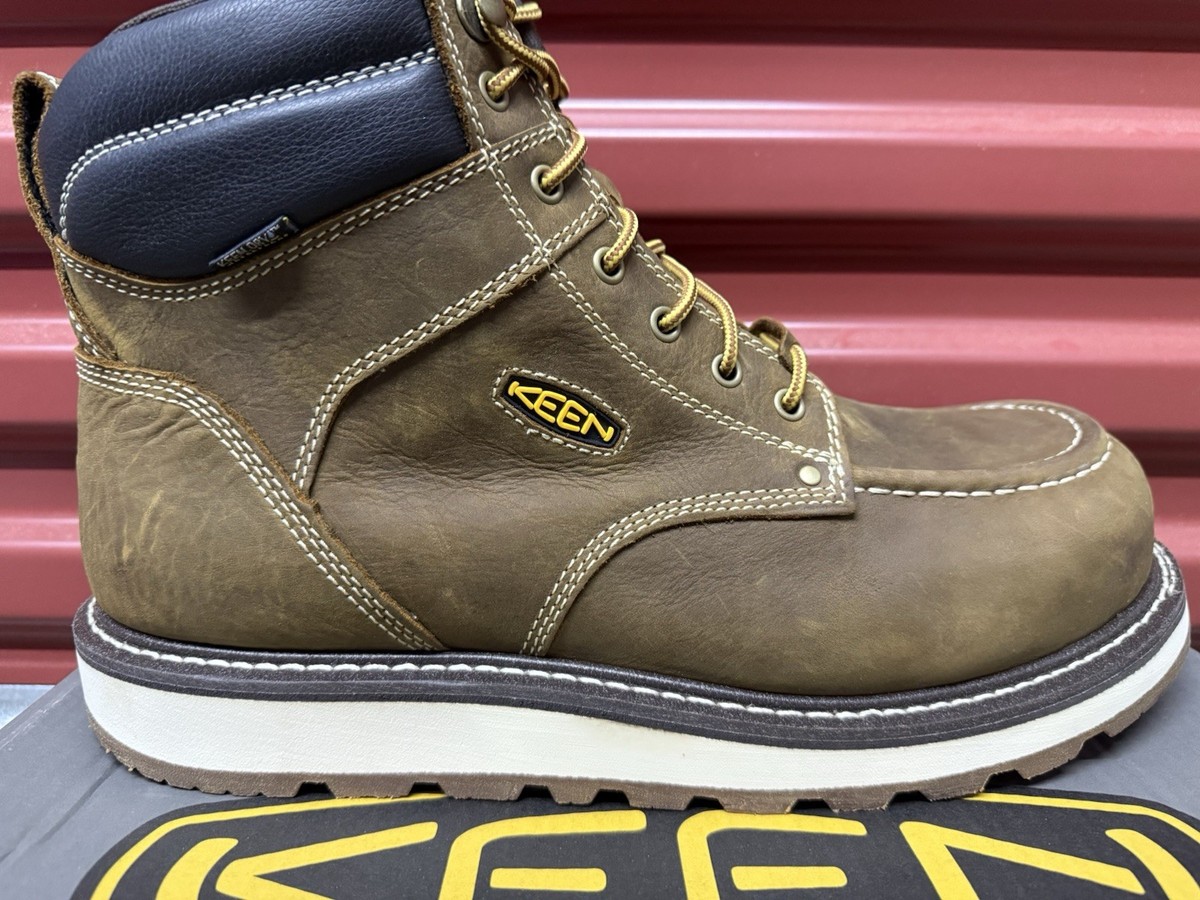 KEEN Utility Cincinnati Waterproof Carbon Toe Work Boots for 