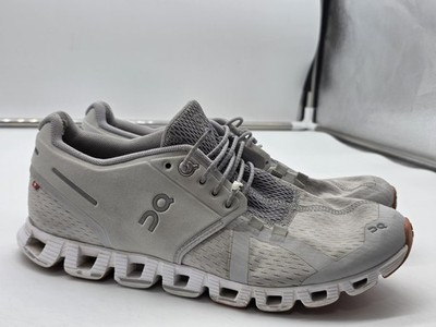On Cloud Shoes Womens Size 7.5 Gray Mesh CloudTec Running Sneakers Damaged