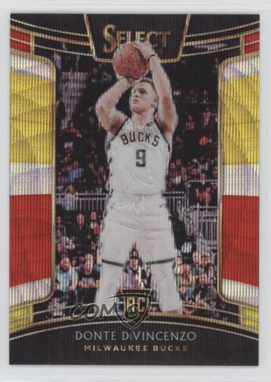 2018-19 Panini Select Concourse Tri-Color Prizm Donte DiVincenzo #67 0n64