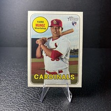 2018 Topps Heritage High Number - Yairo Munoz #592 (RC) Cardinals