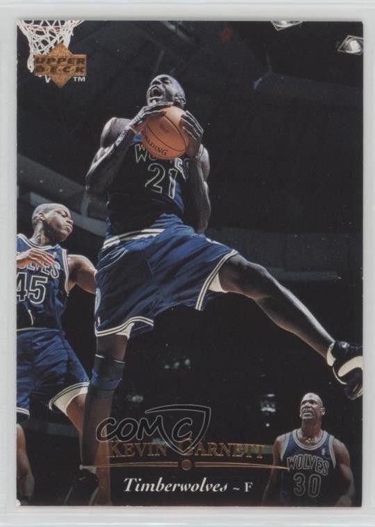 1995-96 Upper Deck Kevin Garnett #273 Rookie RC HOF