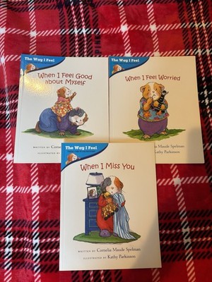  The Way I Feel  Kids Social Emotional Learning Books (set of 3) NEW Paperback