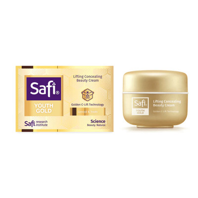 Safi Rania Youth Gold Lifting Concealing Beauty Cream 16g x3 Anti Aging Skincare