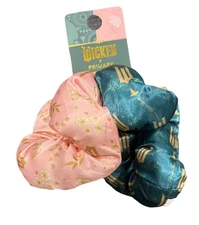Wicked The Movie Oversized Satin Scrunchies Glenda Elphaba Primark - Brand New