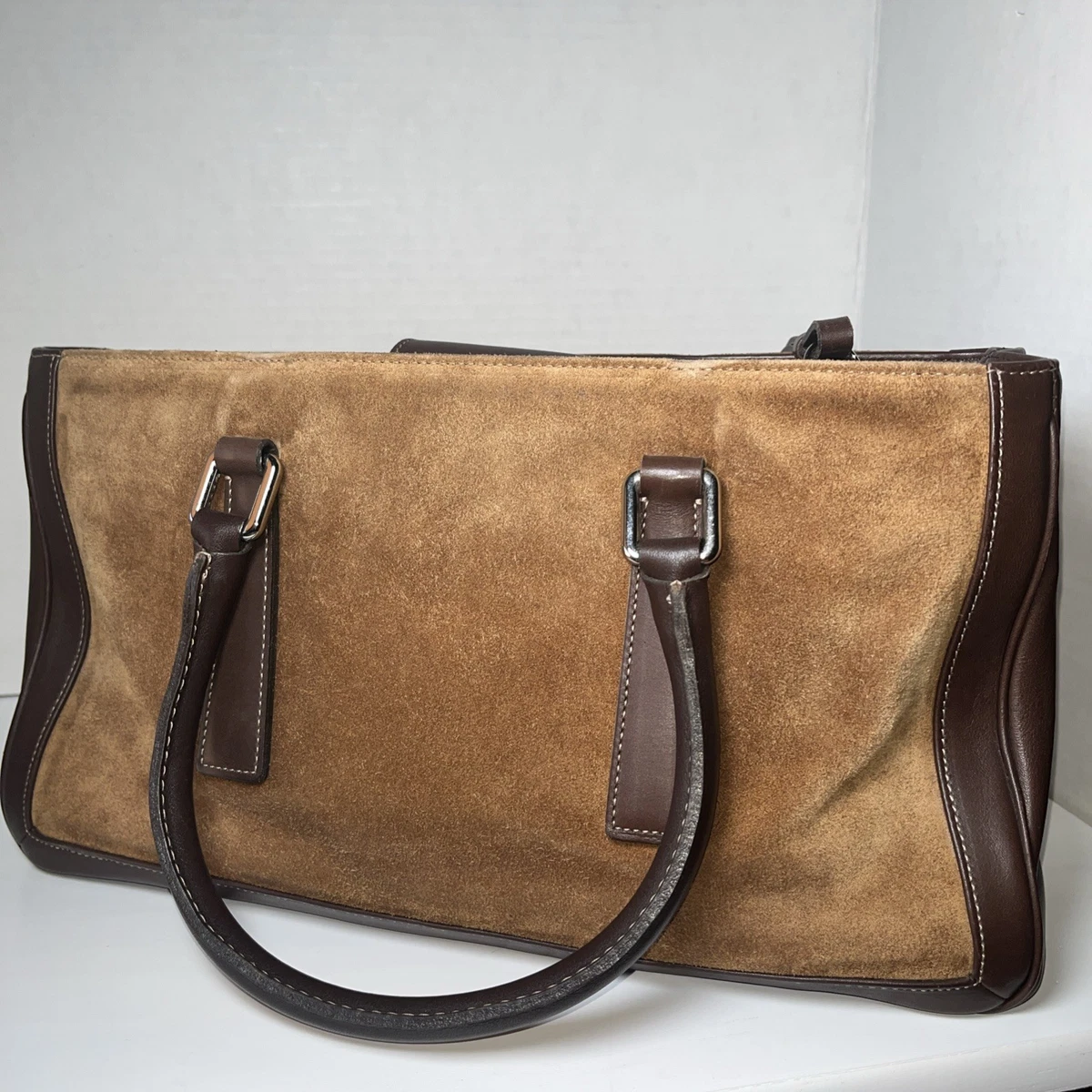 Coach Suede Tote Bags for Women for sale - eBay