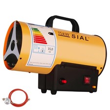 SIAL 15kW Gas Blower Heater Construction site Heating Gas Heater Radiant Heater