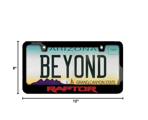 per Ford F-150 Raptor in Rosso Stampato UV-LED Made in America Nero Metallo Licenza... - Foto 8 di 8