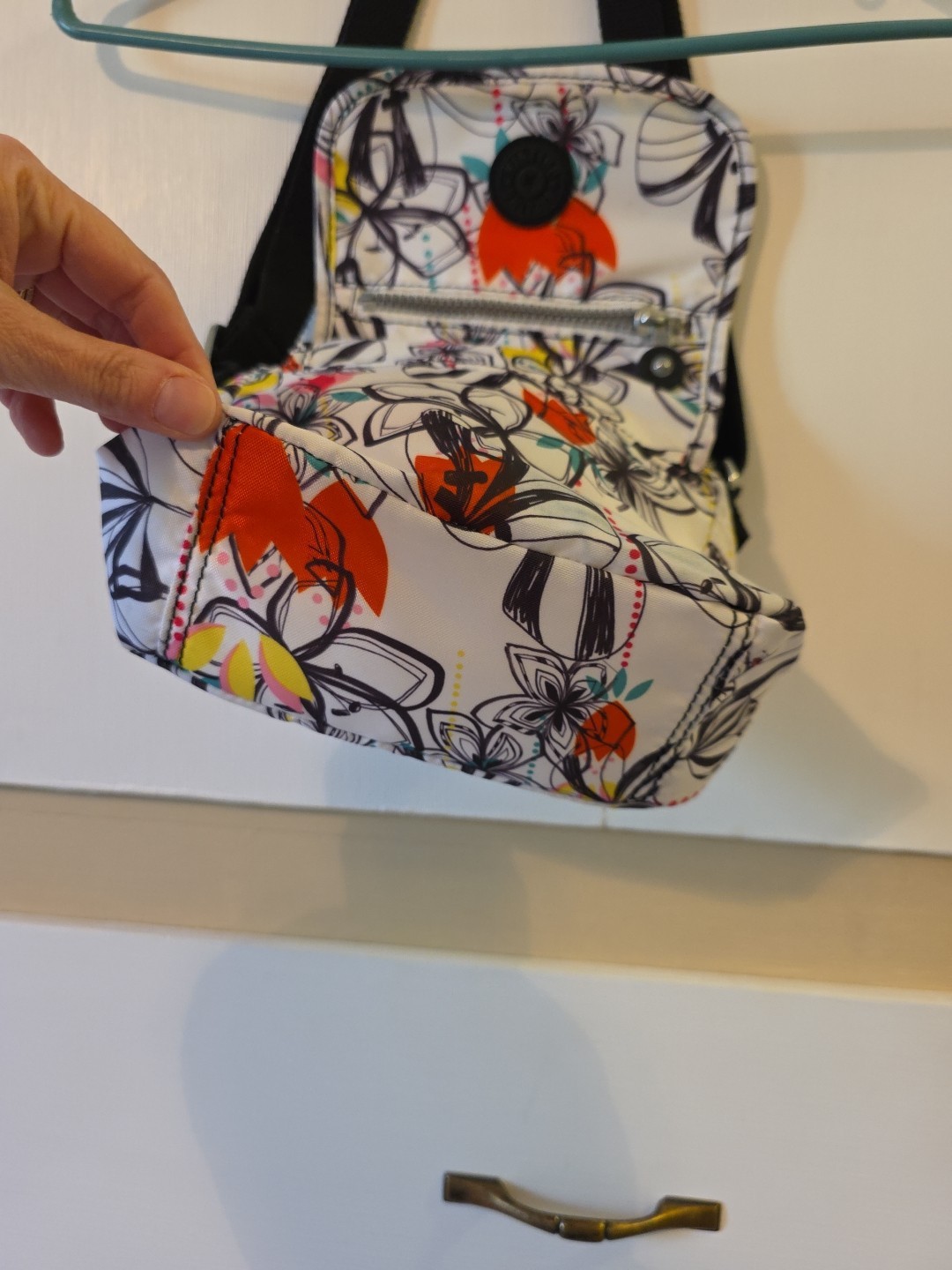 Kipling, Multicolored, Small Palm Print Floral Ba… - image 6