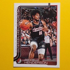 Topps 2025-26 Scoot Henderson Portland Trail Blazers #122 