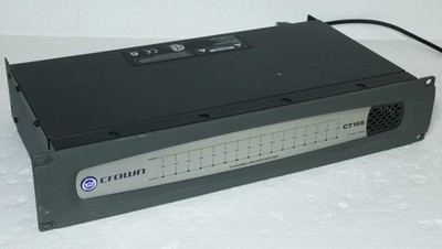 Crown CT16S 16 Kanal Verstärker Umschalter Backup AMP Audio öffentliche Ankündigung