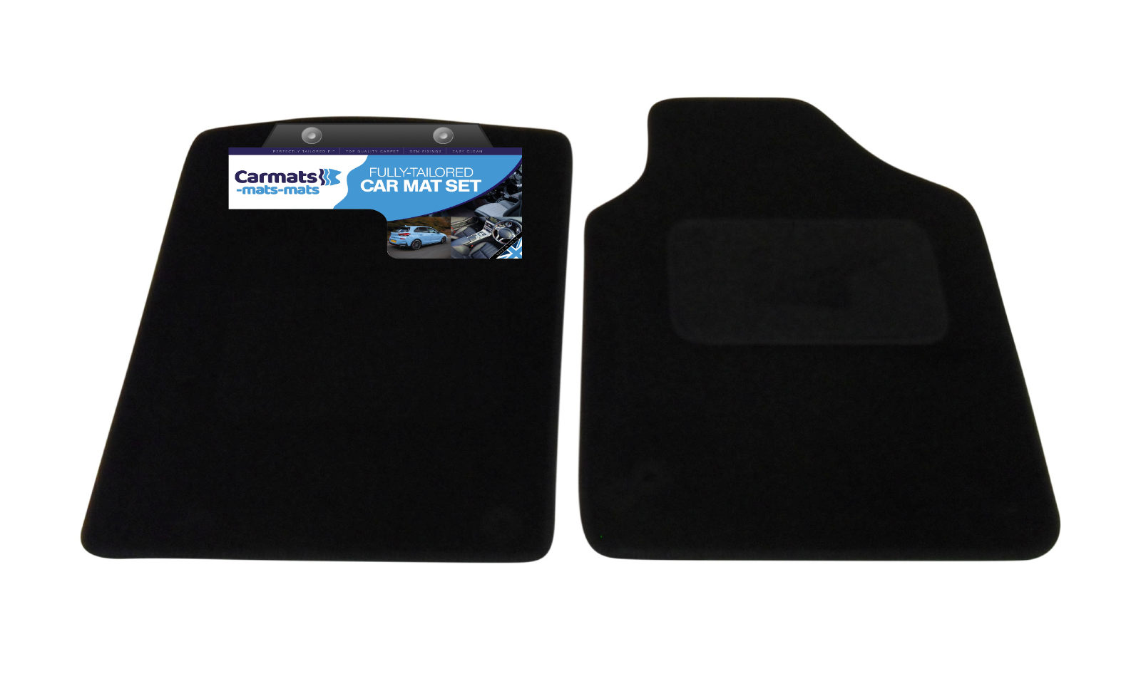 Van Mats for Citroen Berlingo Van 2002-2008 Tailored Van Floor Mats in Black