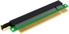 PCI-E 164 pin Slot PCI-Express 16X Riser Card Male to Female Extension Protec...