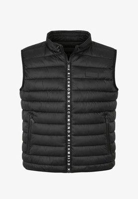 RICHMOND X Herren Steppweste ärmellose Jacke UMP26042PI S8 schwarz