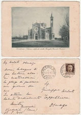 VERDERIO - LECCO - CHIESA - VIAGG. 1943 -34791-