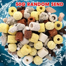 Aquarium Filter Media Activated Carbon Ceramic Ring Biological Ball Fish Tank