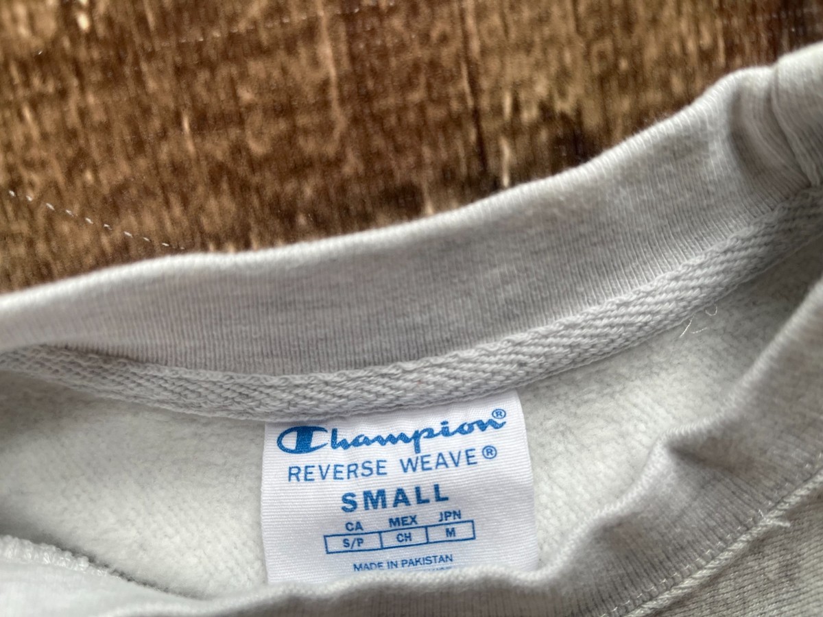VINTAGE CHAMPION REVERSE WEAVE SWEATSHIRT OSU OHIO STATE GRAY MENS 
