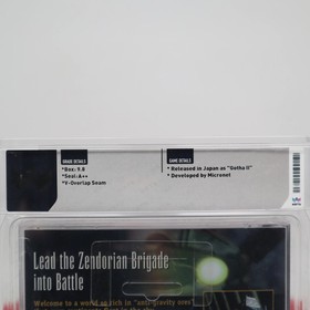 Sega Saturn HEIR OF ZENDOR: LEGEND & THE LAND - WATA GRADED 9.8 A++! NEW Sealed!
