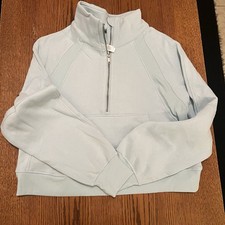Lululemon Scuba Oversized Funnel-Neck Bluish Green Size 12