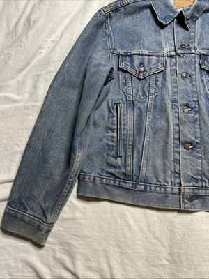 80s Levi's 70506 0217 Type 3 Denim Jacket Men's 46 VTG Made in USA