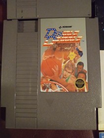 NES 4x Cartridge Lot W/Manuals Bases Loaded Baseball Double Dribble Ice Hockey