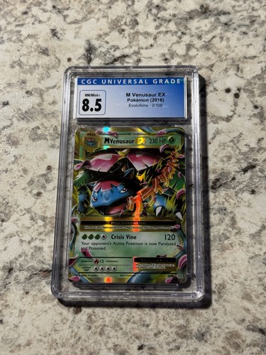 M Venusaur-EX graded CGC 8.5 for sale on eBay