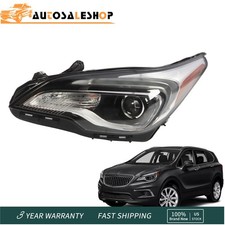 Faro proiettore alogeno sinistro LH lato guida LED DRL per Buick Envision 2016-2018
