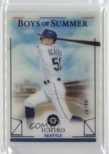 2024 Panini Boys of Summer Blue 76/99 Ichiro Suzuki Ichiro #9 HOF 04br