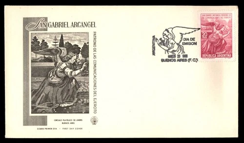 Mayfairstamps Argentina FDC 1968 San Gabriel Arcangel Buenos Aires First Day Cov