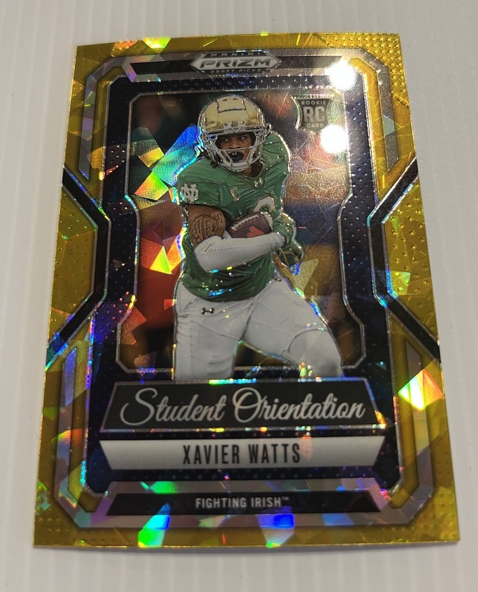 2025 Panini Prizm Draft Picks #15 Xavier Watts Student Orientation