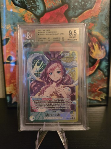 Shirahoshi (Alternate Art) graded BGS 9.5 for sale on eBay