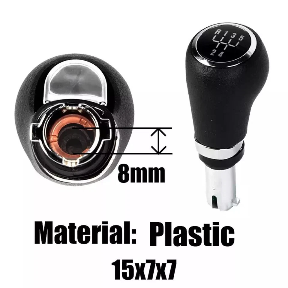 Perilla de cambio de marchas de 5 velocidades Fuyl para Chevrolet Trax 2011 2012 2013 2014 2015-2020 Foto 2 de 4
