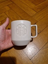 2017 Whitr Starbucks Mug With Mermaid. Square Handle. 12floz.