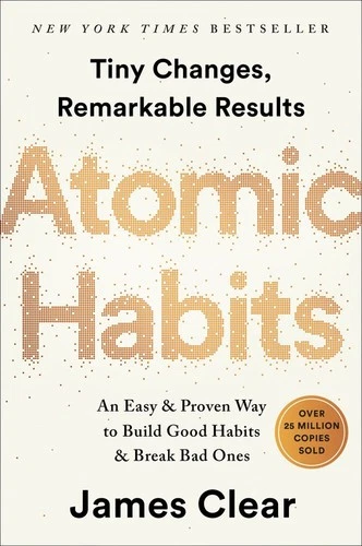 Atomic Habits, James Clear - product listing photo
