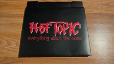 VINTAGE Hot Topic T-Shirt Clothing Shopping Box 1990s Retail Mall Store Music