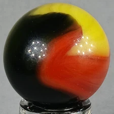 Large Vintage Akro Indian Corkscrew .72 Inches Near-Mint Condition 