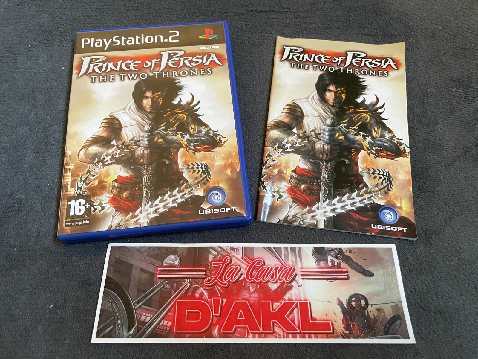 Prince of Persia Les Deux Royaumes complet sur Playstation 2 PS2 - FR TTBE